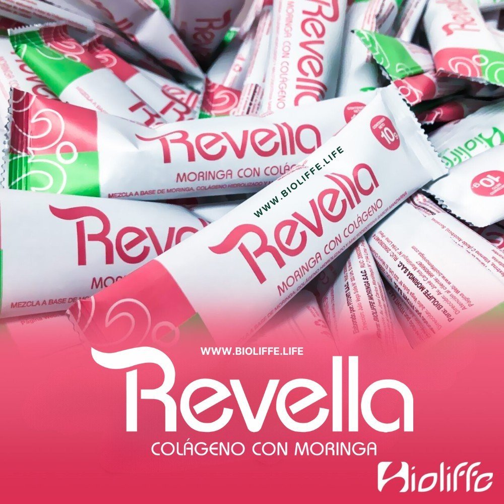 Colágeno con Moringa Revella - Bioliffe